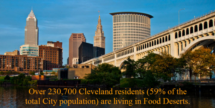 Cleveland Ohio Food Deserts